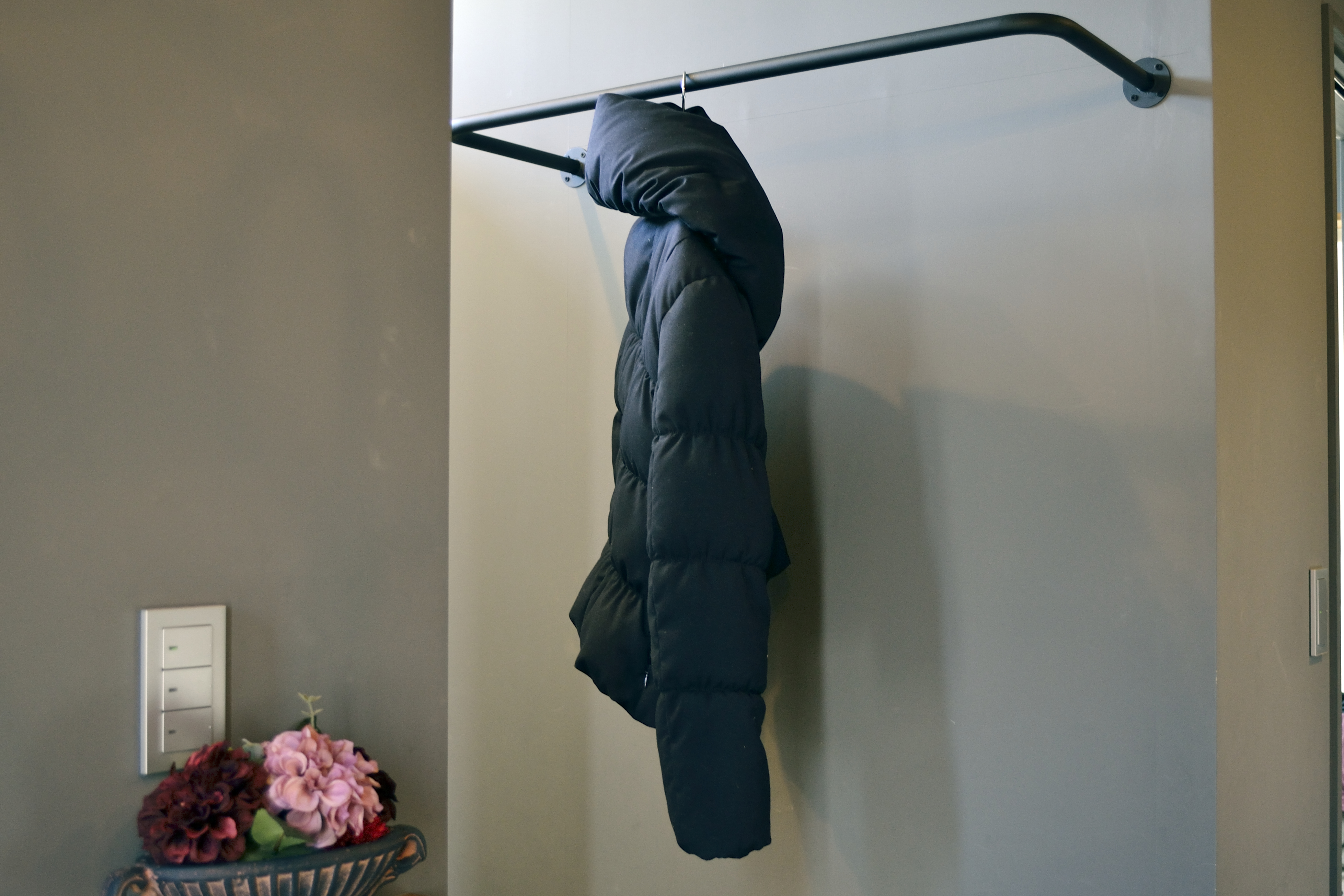 アイアン製の物干しパイプが完成しました Facheli85